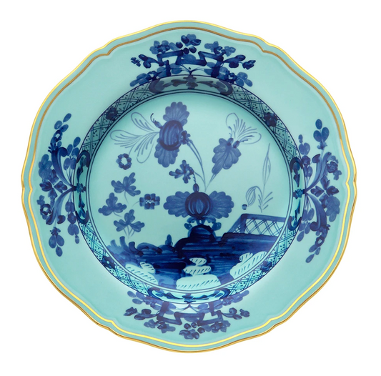 Ginori 1735 Oriente Italiano  Charger Plate | Iris Blue 12.25in