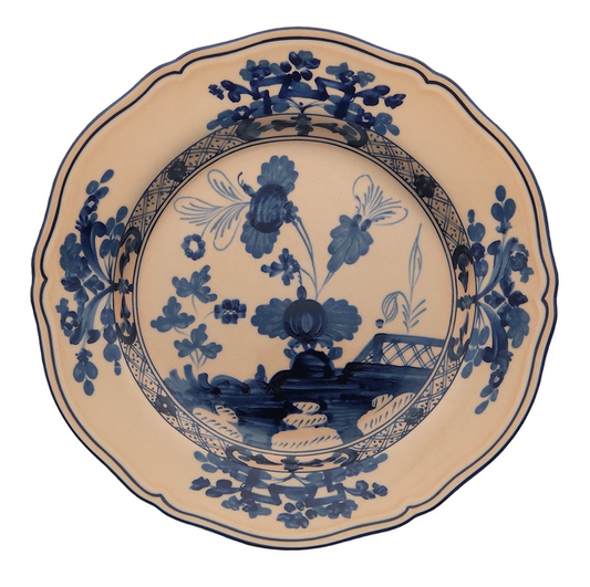 Ginori 1735 Oriente Italiano Flat Dinner Plate | Cipria Pink 10.5in