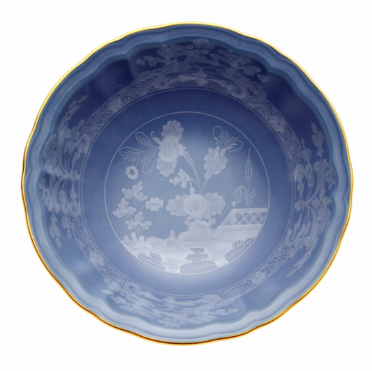Ginori 1735 Oriente Italiano  Fruit Saucer | Pervinca Blue 5.75in