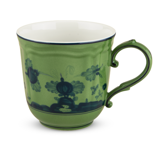 Ginori 1735 Oriente Italiano Mug | Malachite Green 13.5oz