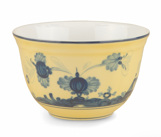 Ginori 1735 Oriente Italiano Rice Bowl | Citrino Yellow 4in