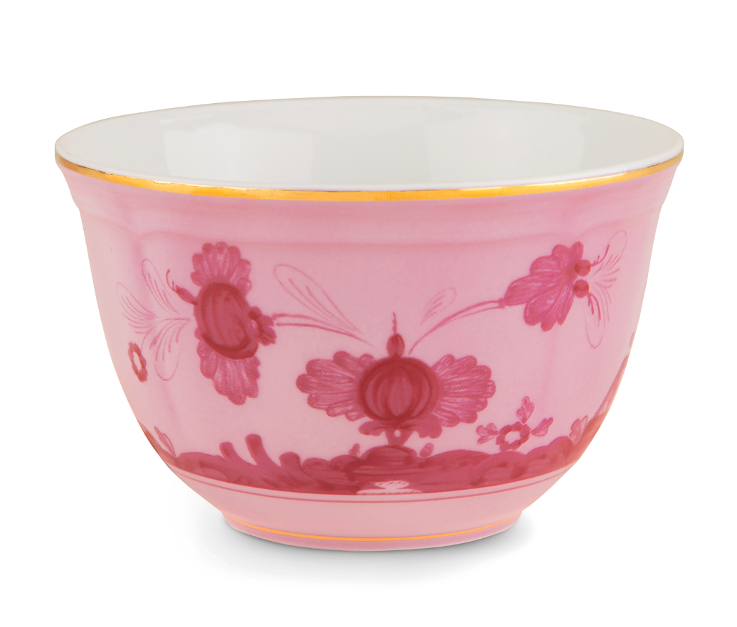 Ginori 1735 Oriente Italiano Rice Bowl | Porpora Pink 4in