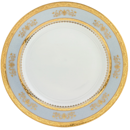 Deshoulieres Orsay Powder Blue Dinner Plate | 10.5in