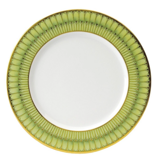 Deshoulieres Arcades Green Dinner Plate | 10.5in
