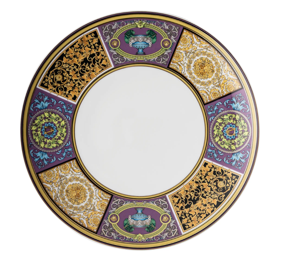 Versace Barocco Mosaic Dinner Plate | 11in