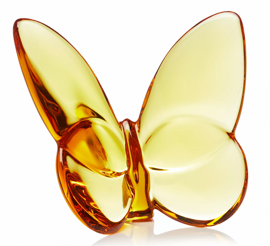 Baccarat Butterfly Amber
