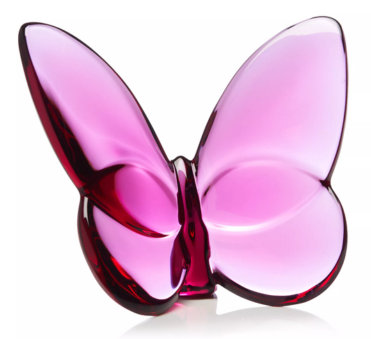 Baccarat Butterfly Peony Pink