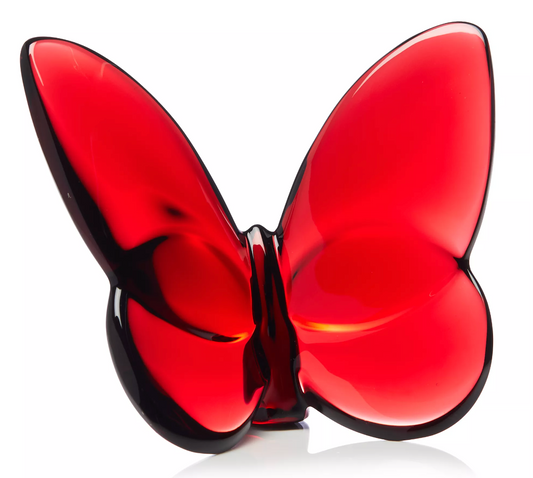 Baccarat Butterfly Red