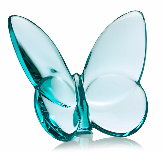 Baccarat Butterfly Turquoise