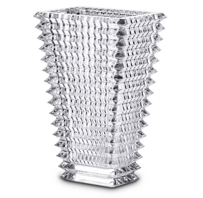 Baccarat Eye Rect Vase Clear Large