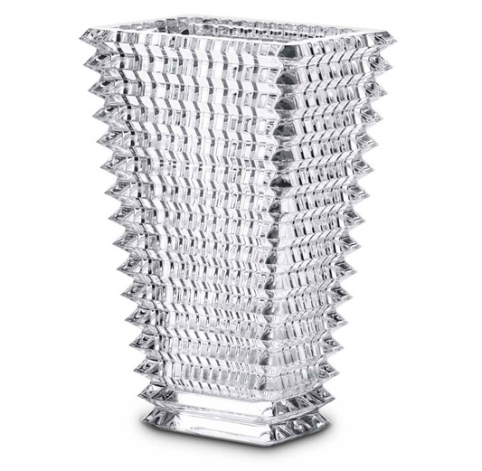Baccarat Eye Rect Vase Clear Large