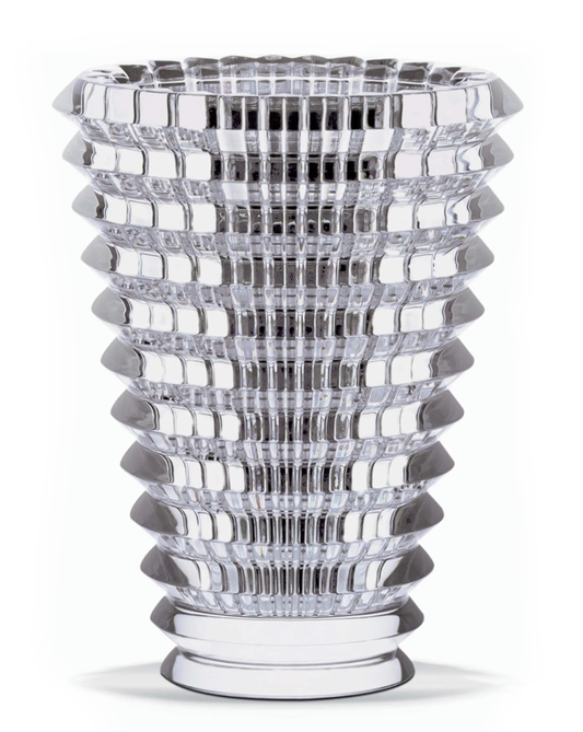 Baccarat Eye Small Round Clear Vase