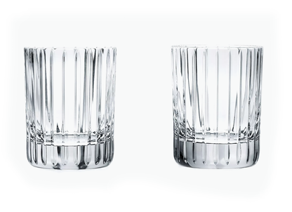 Baccarat Harmonie Tumbler Double Old Fashioned Glass No. 2 Set of 2 | 12oz