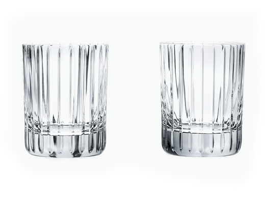 Baccarat Harmonie Tumbler Double Old Fashioned Glass No. 2 Set of 2 | 12oz