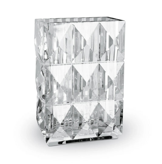 Baccarat Louxor Rectangular Clear Vase