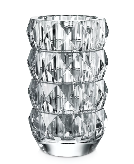 Baccarat Louxor Round Tall Clear Vase