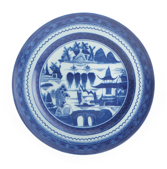 Mottahedeh Blue Canton Dessert Plate | 8.5in