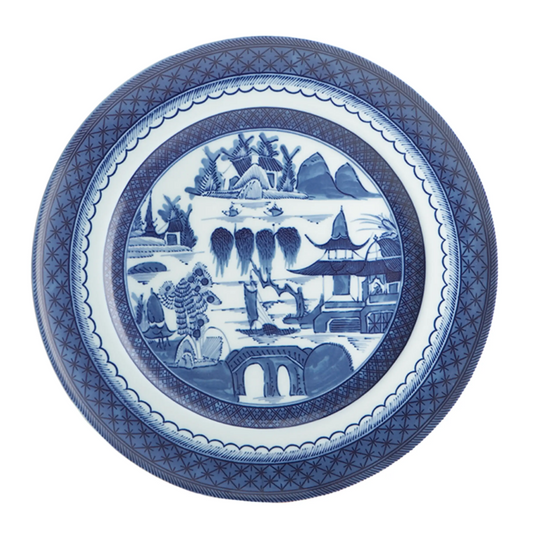 Mottahedeh Blue Canton Dinner Plate | 10in