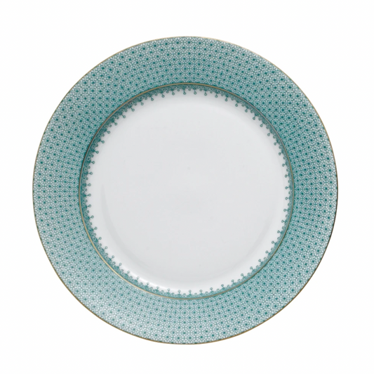 Mottahedeh Green Lace Dessert Plate | 8.5in