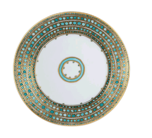 Syracuse Dessert Plate | Turquoise 8.25in