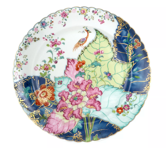 Mottahedeh Tobacco Leaf Bread + Butter Plate | 7.5in