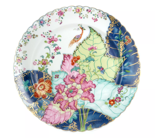 Mottahedeh Tobacco Leaf Dessert Plate | 8.5in