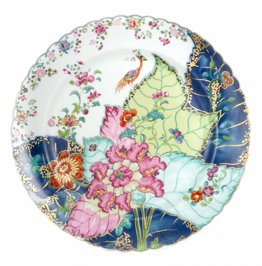 Mottahedeh Tobacco Leaf Dinner Plate | 10.5in