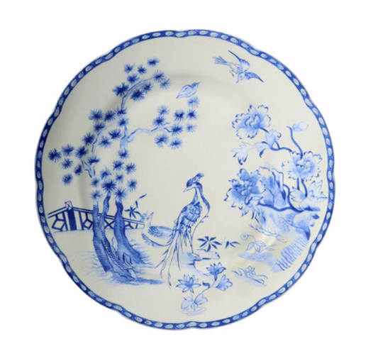 Mottahedeh Virginia Blue Dessert Plate | 7.5in