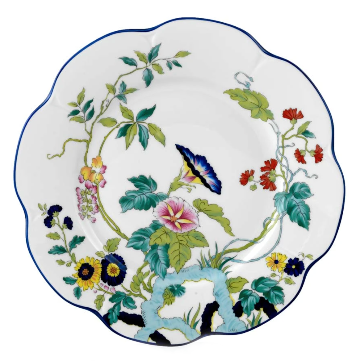 Royal Limoges Paradis Bleu Dinner Plate | 10.75in