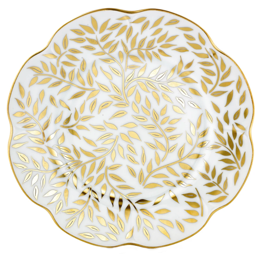 Royal Limoges Olivier Gold Dessert Plate | 8.5in
