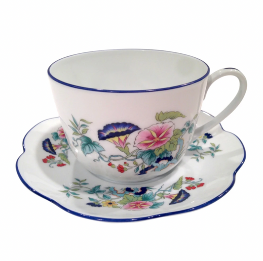 Royal Limoges Paradis Bleu Breakfast Cup | 10oz