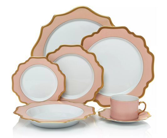 Anna Weatherley Anna's Palette Chargers | 12in Dusty Rose