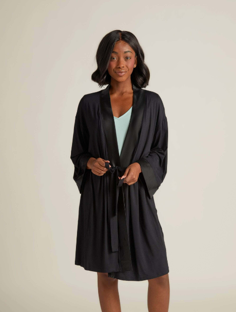 Kimono Robe | Black Large/Extra Large