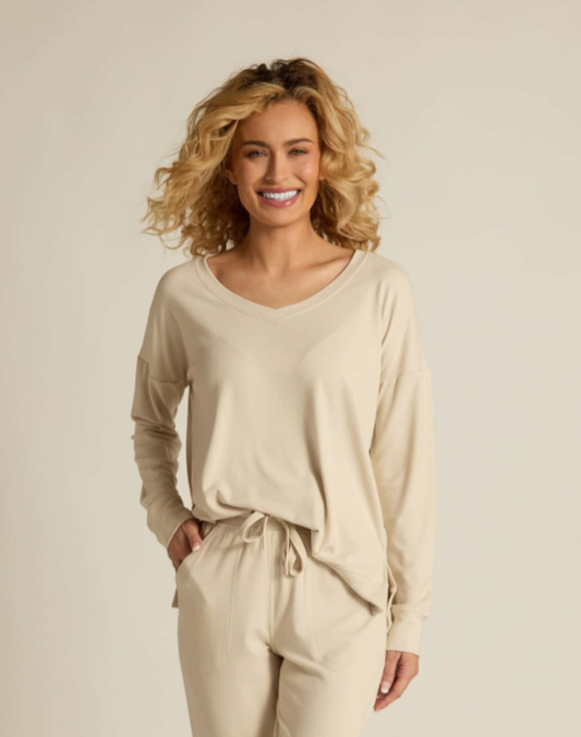 Soft Collection Pullover | Oatmeal Small