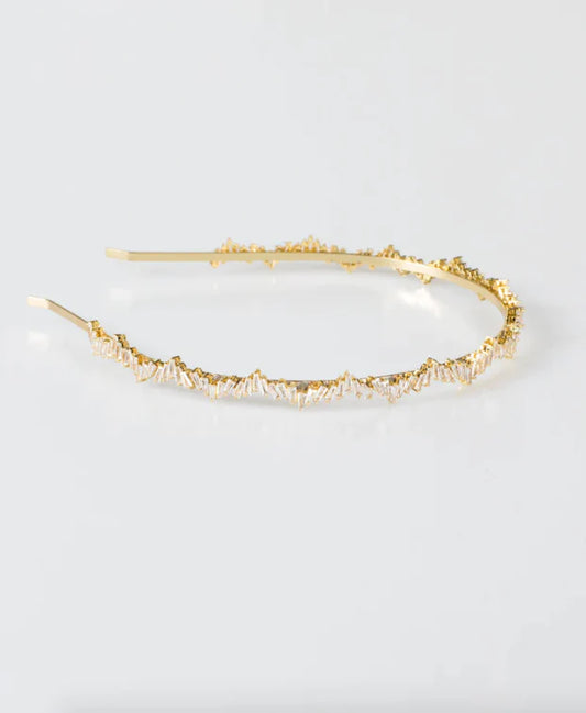 Crystal Baguette Headband