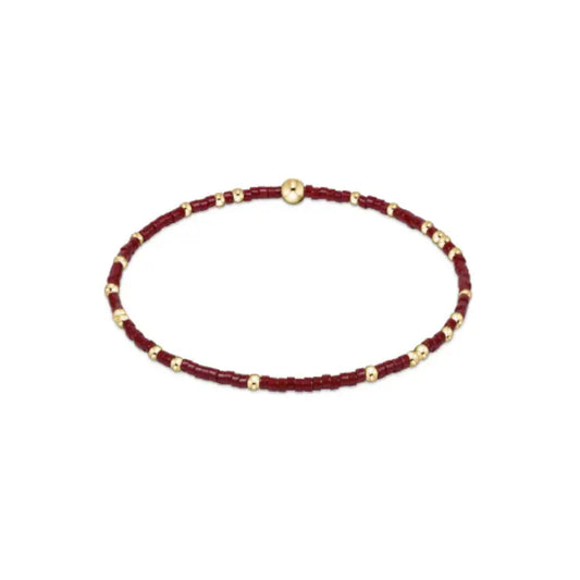 Hope Unwritten Bracelet Wine