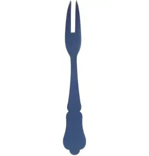 Sabre Paris Honorine Acrylic Cocktail Fork | 4.75in Steel Blue