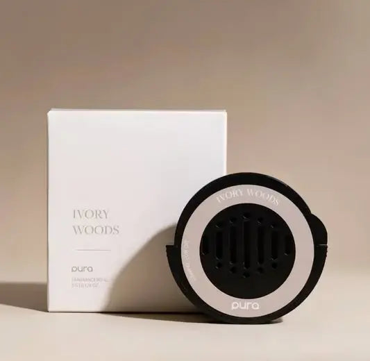 Pura Car Diffuser Refill | Pura Teak + Leather