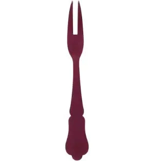 Sabre Paris Honorine Acrylic Cocktail Fork | 4.75in Aubergine
