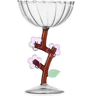 Ichendorf Botanica Champagne Coupe | 9.5oz Peach Blossom
