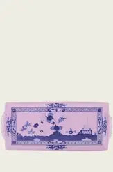 Ginori 1735 Oriente Italiano Rectangular Tray with Handles | 13.2 x7in Azalea