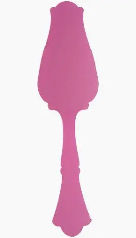 Sabre Paris Honorine Acrylic Tart Pie Server | 10.25in Pink Candy