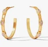 Monaco Hoop | Cubic Zirconia