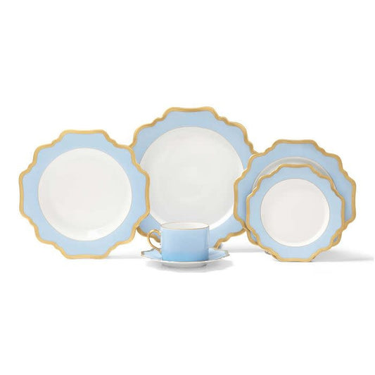Anna Weatherley Anna's Palette Sky Blue Dinner Plate | 10.5in