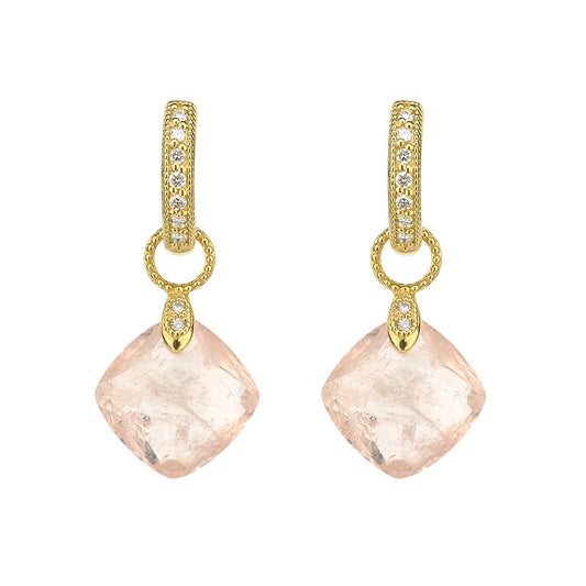 Small Cushion Earring Charms
