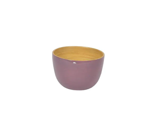 Bamboo Classic Rice Bowl | 4.7 x 3.2in Mauve
