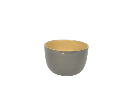 Bamboo Classic Rice Bowl | 4.7 x 3.2in Nature Grey