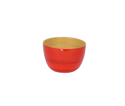 Bamboo Classic Rice Bowl | 4.7 x 3.2in Orange