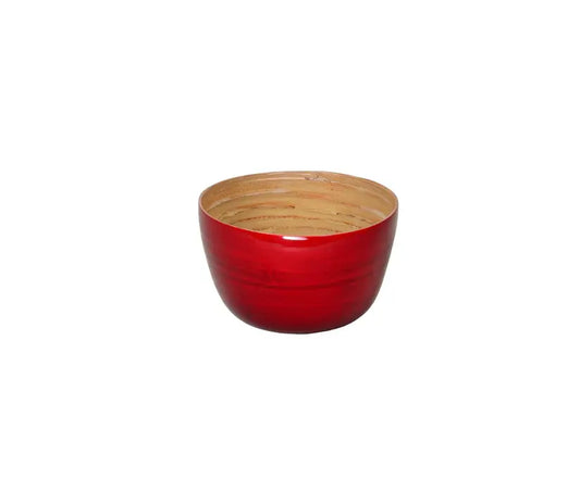 Bamboo Classic Rice Bowl | 4.7 x 3.2in Red
