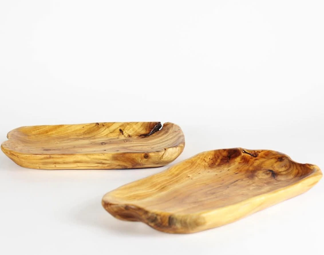 Root Wood Live Edge Tray | Small